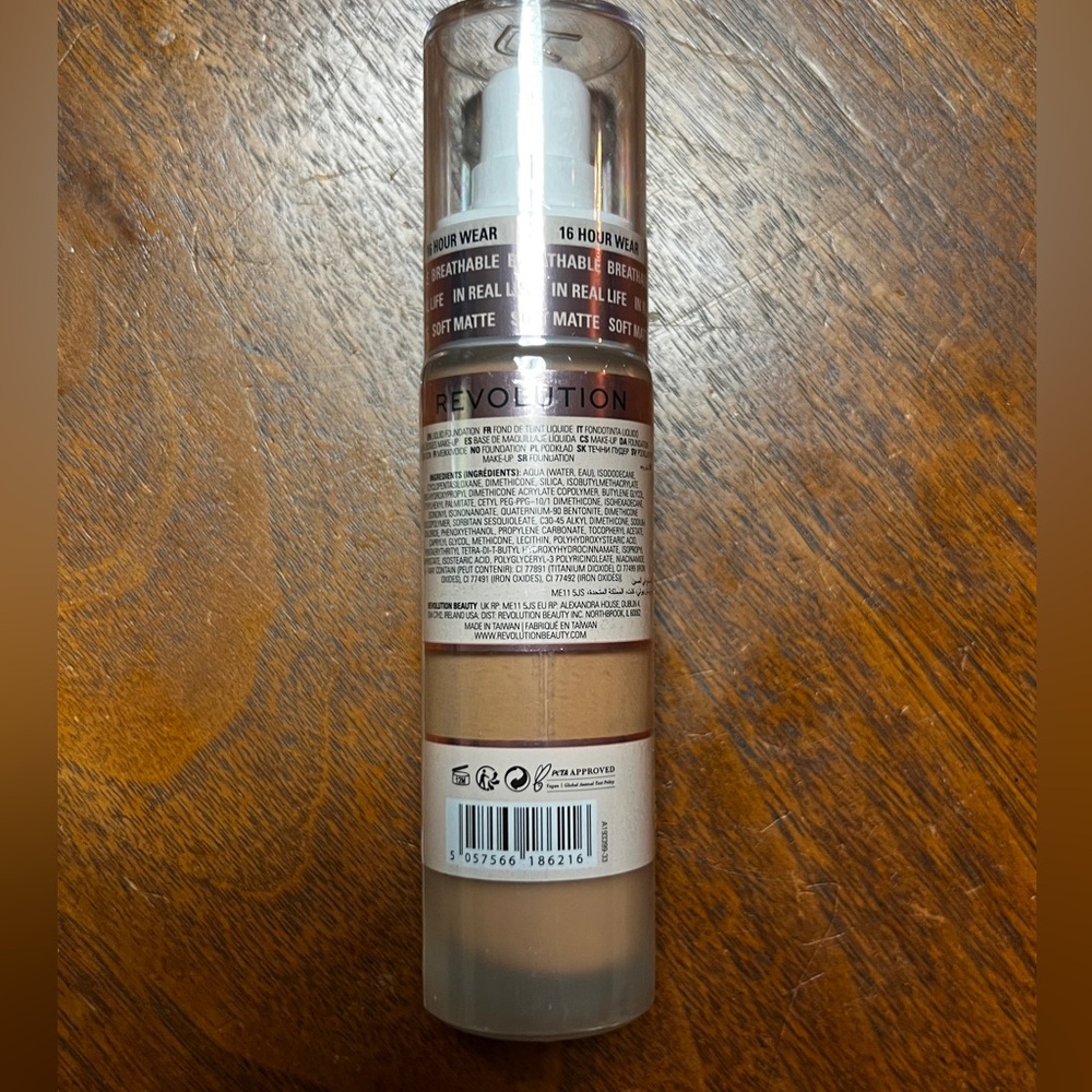 NWT Revolution Beauty IRL Filter Foundation in Shade F12 - Picture 5 of 5